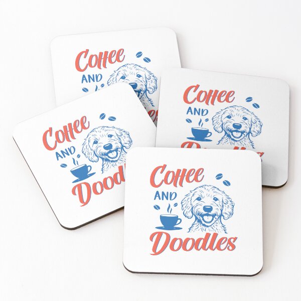 Item preview, Coffee And Doodles Funny Goldendoodle Dog Lover Coffee Design designed and sold by kiralynstration.