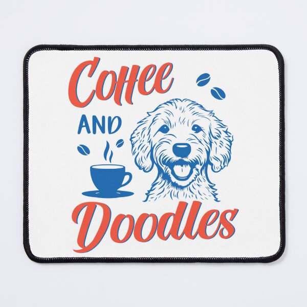 Item preview, Coffee And Doodles Funny Goldendoodle Dog Lover Coffee Design designed and sold by kiralynstration.