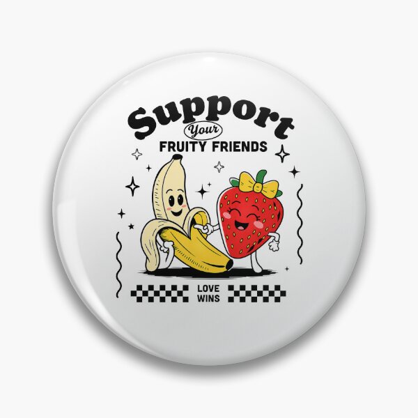 Item preview, Support Your Fruity Friends designed and sold by Ellafeingold.