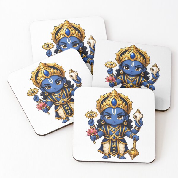 Item preview, Vishnu Mythology Mascot Design designed and sold by The Dark Files.