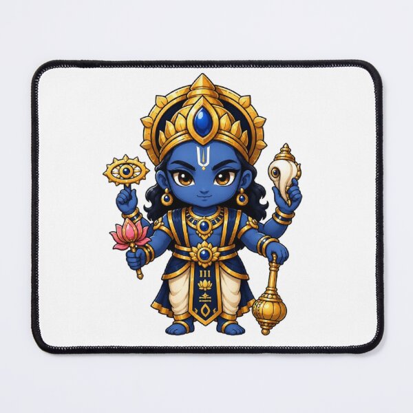 Item preview, Vishnu Mythology Mascot Design designed and sold by The Dark Files.