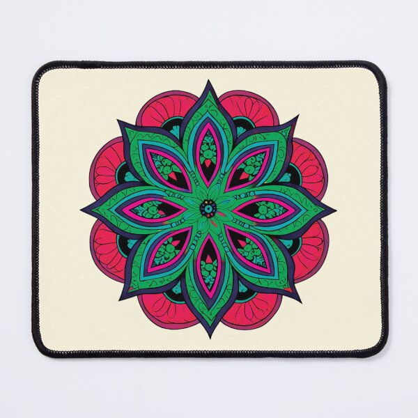 Item preview, Folk Mandala designed and sold by CharlottePlaceArt.