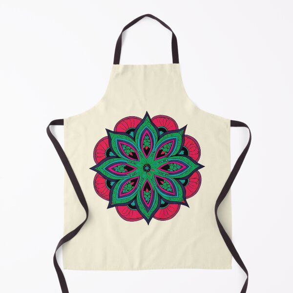 Item preview, Folk Mandala designed and sold by CharlottePlaceArt.