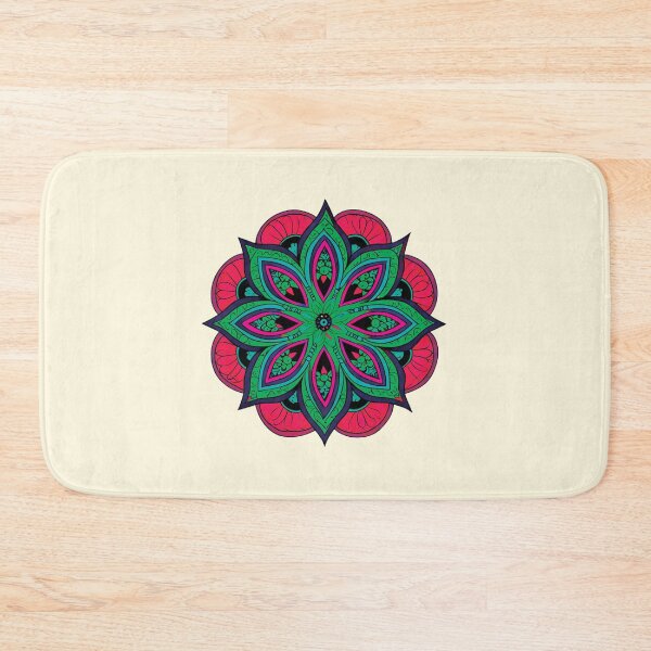 Item preview, Folk Mandala designed and sold by CharlottePlaceArt.