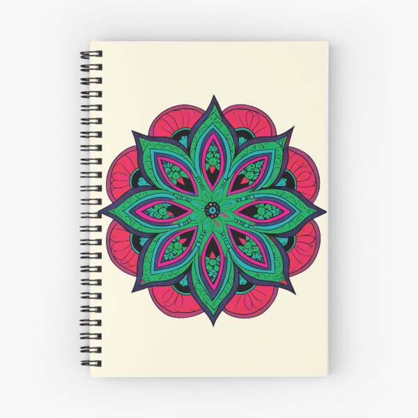 Item preview, Folk Mandala designed and sold by CharlottePlaceArt.