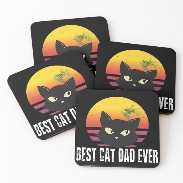 Item preview, Best Cat Dad Ever T-Shirt Funny Cat Daddy Father Day designed and sold by Dmo3HarkoArt.