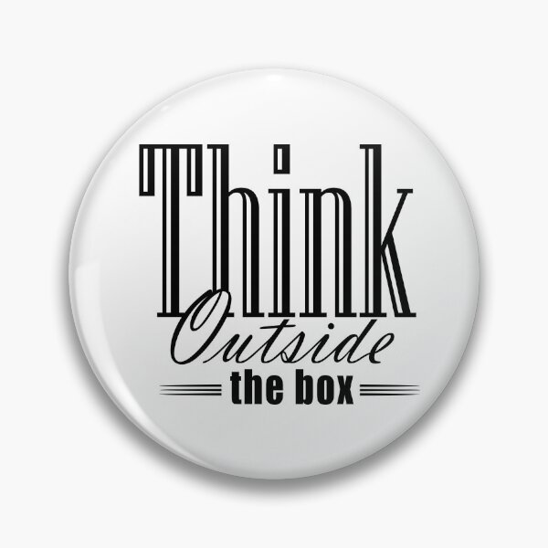 Item preview, Think outside the box designed and sold by Artimax-Studio.