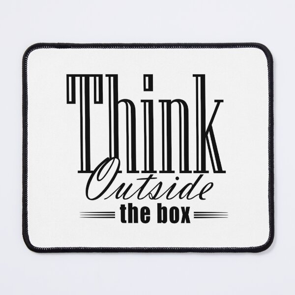 Item preview, Think outside the box designed and sold by Artimax-Studio.