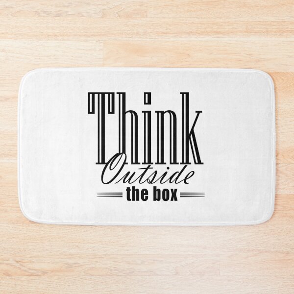 Item preview, Think outside the box designed and sold by Artimax-Studio.