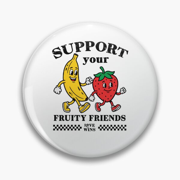 Item preview, Support Your Fruity Friends designed and sold by Ellafeingold.