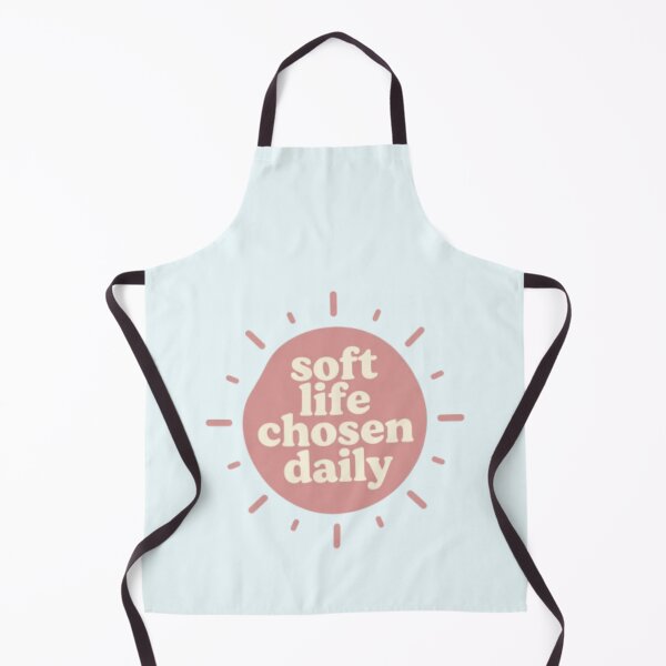 Item preview, Soft Life Chosen Daily – Cozy Minimalist Lifestyle Typography designed and sold by CosmicQuietLab.