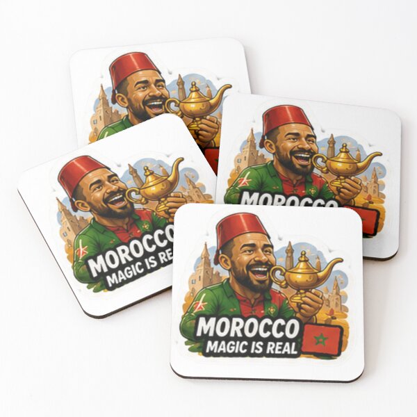 Item preview, Funny Morocco Soccer Supporter Sticker designed and sold by syndia2209.