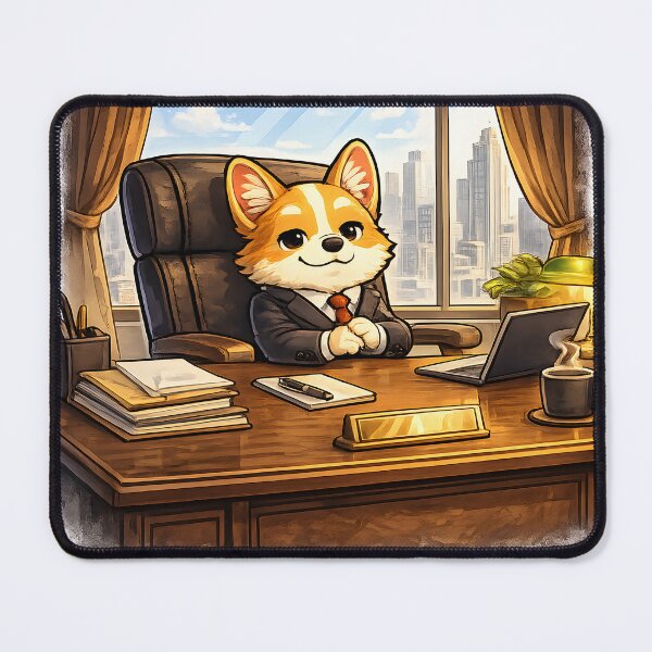 Item preview, Corgi CEO Boss of Everything designed and sold by PatiImagination.