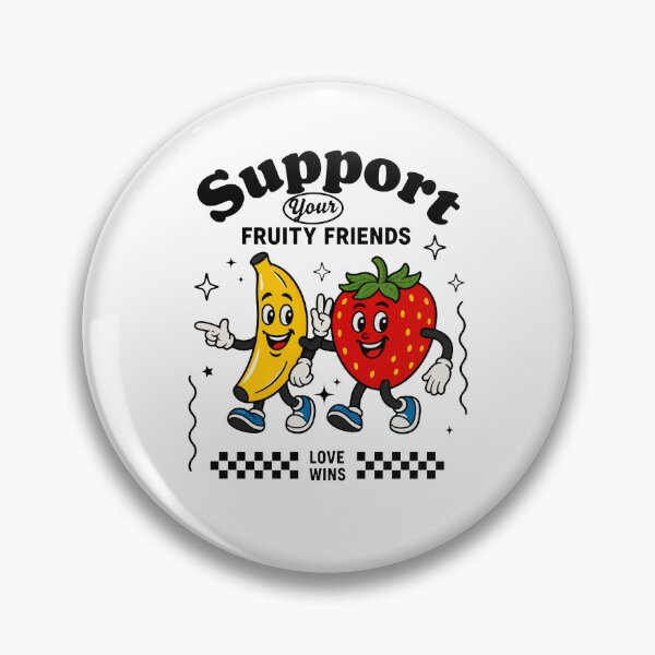 Item preview, Support Your Fruity Friends designed and sold by Ellafeingold.