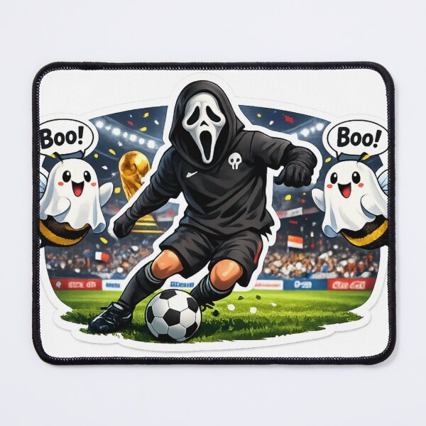 Item preview, ghost face & boo bees played in fifa design sticker ! ? GHOST FACE x BOO BEES ?⚽ – This FIFA sticker is SCARY good! designed and sold by Ulikedigital14.