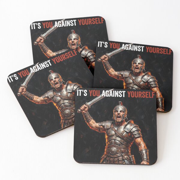 Item preview, IT'S AGAINST YOURSELF designed and sold by Noexcusesstore.