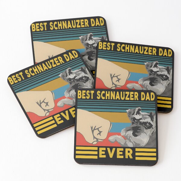 Item preview, Best Schnauzer Dad Ever designed and sold by Dmo3HarkoArt.