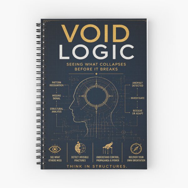 Item preview, Blue Void Logic: Seeing The Collapse Poster designed and sold by ChristineDjerf.
