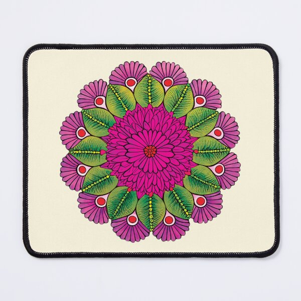 Item preview, Folk Mandala designed and sold by CharlottePlaceArt.