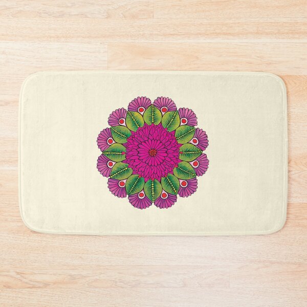 Item preview, Folk Mandala designed and sold by CharlottePlaceArt.