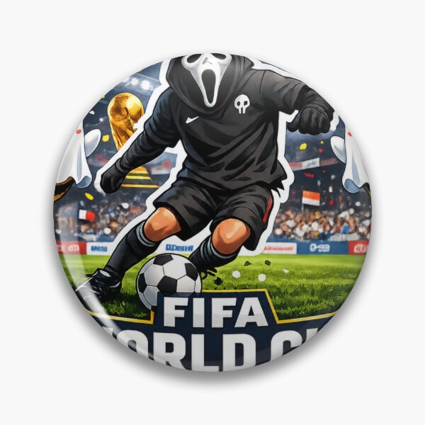 Item preview, ? GHOST FACE x BOO BEES ?⚽ – This FIFA sticker is SCARY good! designed and sold by Ulikedigital14.