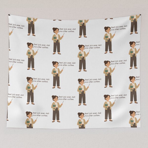 Item preview, Absolutely Loves It. Probably. Check Back at 9am - The Honest Teacher designed and sold by Latitude 1°N.
