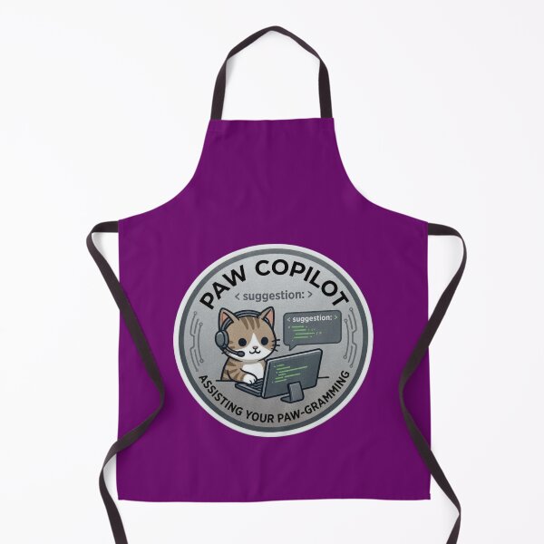 Item preview, Funny Programmer Gift Paw Copilot Cat AI Developer Humor Shirt designed and sold by Dev Mode.