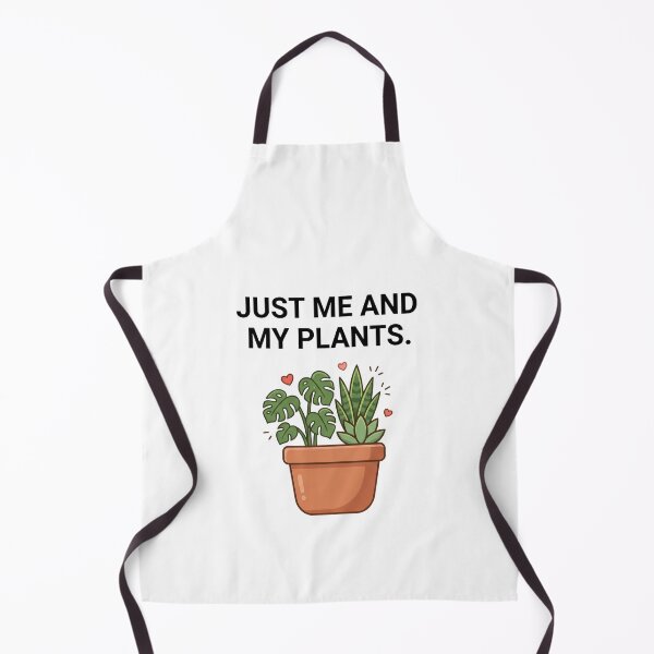 Item preview, Just Me And My Plants Cute Houseplant Humor designed and sold by LikeDrop.