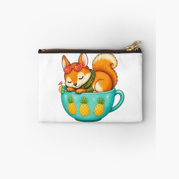 Item preview, Cozy Squirrel in a Teacup – Summer Edition designed and sold by Icareis-Studios.