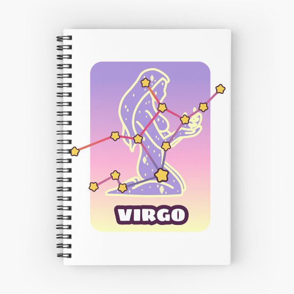 Item preview, Whimsical Virgo Zodiac Constellation – Colorful Celestial Star Art Illustration designed and sold by dittoon.