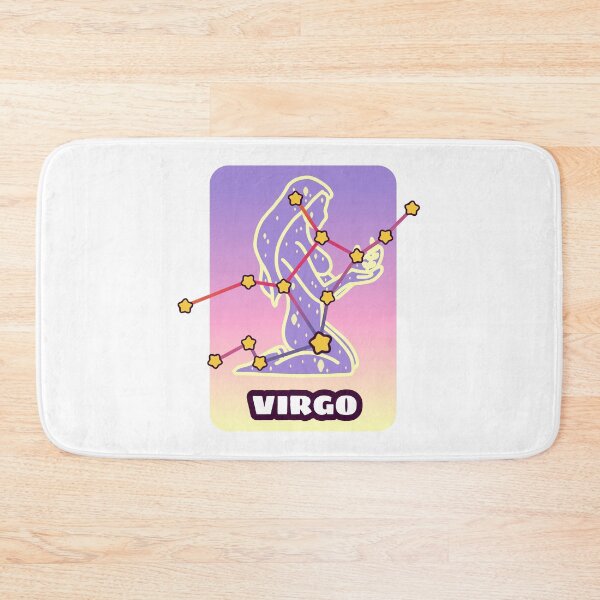 Item preview, Whimsical Virgo Zodiac Constellation – Colorful Celestial Star Art Illustration designed and sold by dittoon.