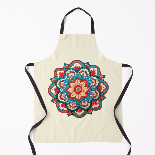Item preview, Folk Mandala designed and sold by CharlottePlaceArt.