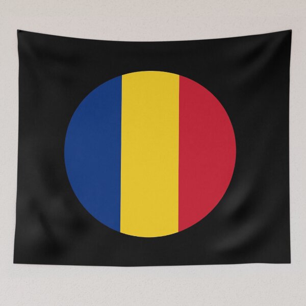 Item preview, Romania Circle Flag designed and sold by shitpostee.