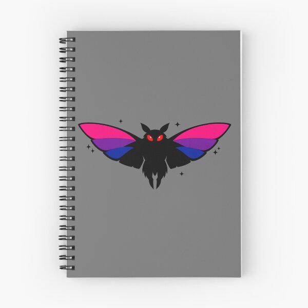 Item preview, Bisexual Pride Mothman Cryptid Gothic Queer Icon Sticker designed and sold by ArcanePrintsxo.