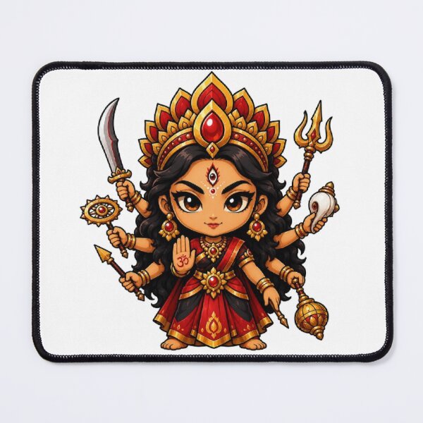 Item preview, Durga Mythology Mascot Design designed and sold by The Dark Files.