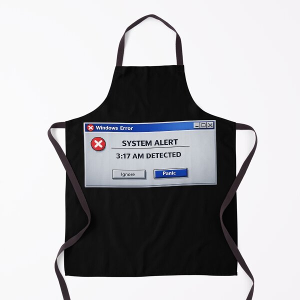 Item preview, WINDOWS ERROR 3:17 AM — Retro Liminal Tech Sticker designed and sold by Timeless Junction.