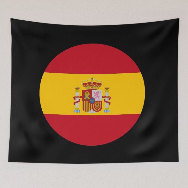 Item preview, Spain Circle Flag designed and sold by shitpostee.