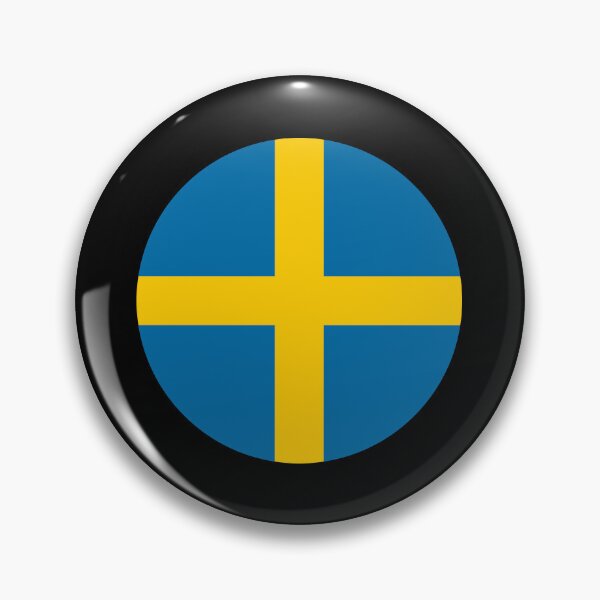 Item preview, Sweden Circle Flag designed and sold by shitpostee.