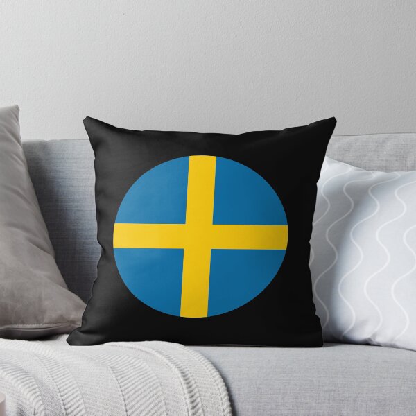 Item preview, Sweden Circle Flag designed and sold by shitpostee.