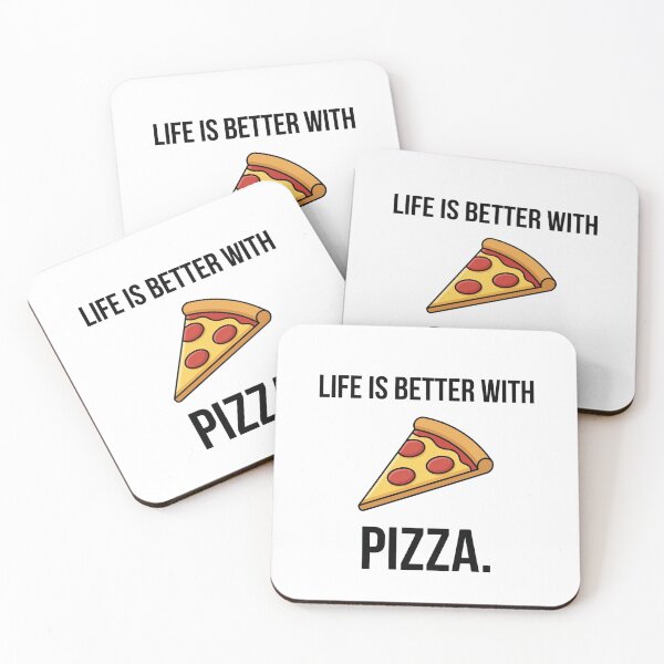 Item preview, Life Is Better With Pizza Pepperoni Slice designed and sold by LikeDrop.