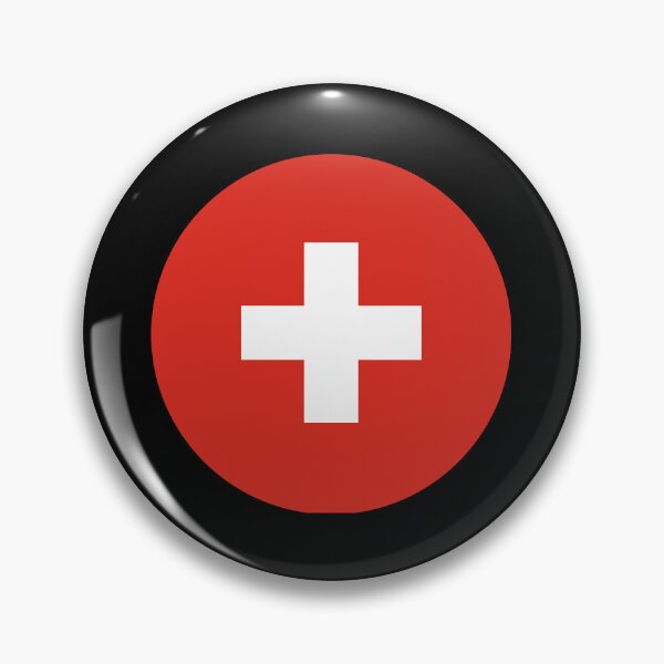 Item preview, Switzerland Circle Flag designed and sold by shitpostee.