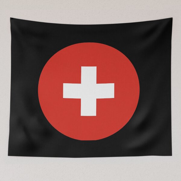 Item preview, Switzerland Circle Flag designed and sold by shitpostee.
