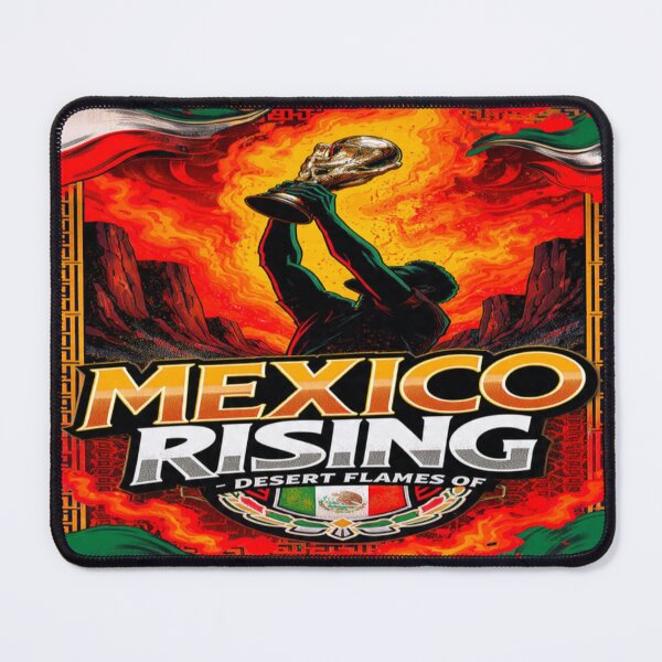 Item preview, Mexico Rising: Desert Flames of FIFA Glory designed and sold by Twala Creative Studio.