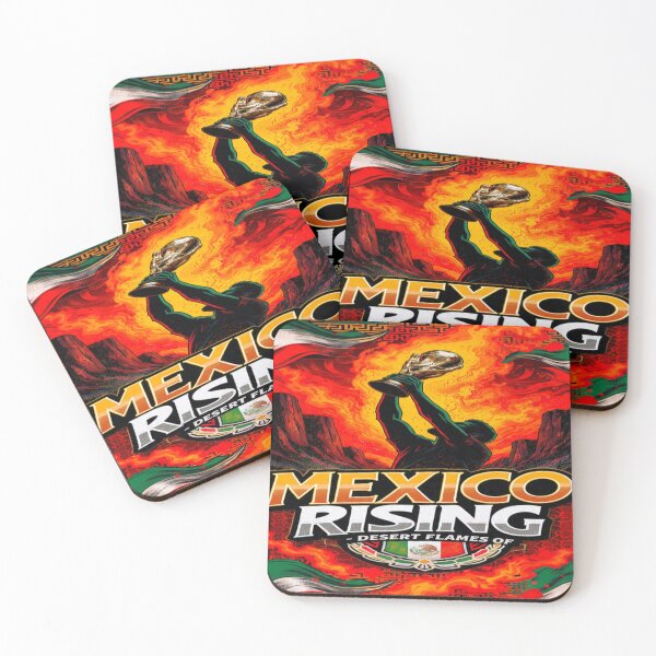 Item preview, Mexico Rising: Desert Flames of FIFA Glory designed and sold by Twala Design Co..