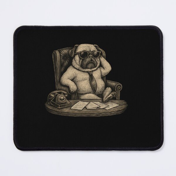 Item preview, Meditating Bulldog Statue designed and sold by SiarheiYur.
