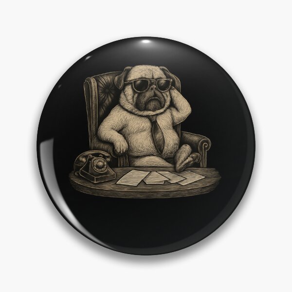 Item preview, Meditating Bulldog Statue designed and sold by SiarheiYur.