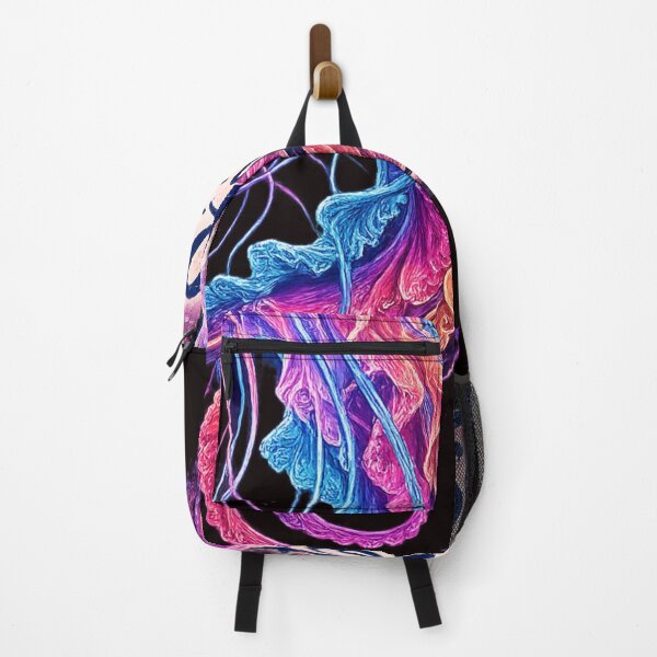 Item preview, Lost in the Deep Jellyfish – Bioluminescent Ocean Fantasy Art designed and sold by RadekArt.