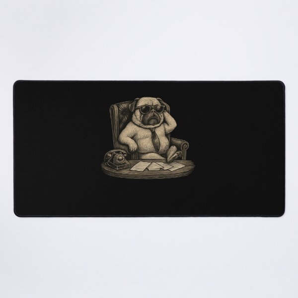 Item preview, Meditating Bulldog Statue designed and sold by SiarheiYur.