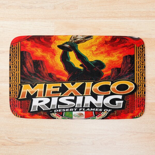 Item preview, Mexico Rising: Desert Flames of FIFA Glory designed and sold by Twala Creative Studio.