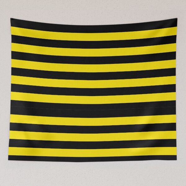 Item preview, Bold Black & Yellow Stripes – Modern Geometric Pattern Design designed and sold by Art-Lab1.